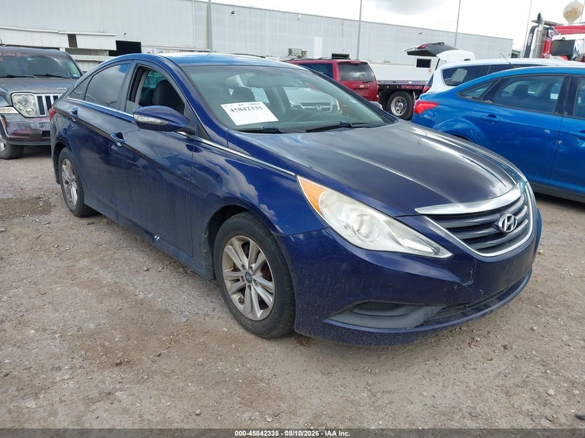 2014 HYUNDAI SONATA GLS | 5NPEB4AC4EH875947 | UPCARS