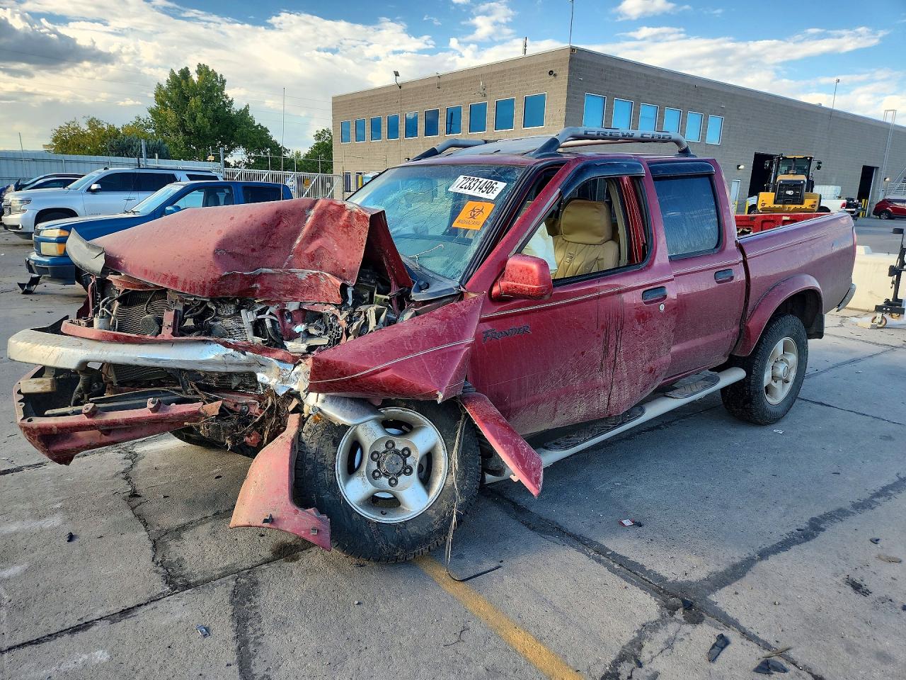 2000 NISSAN FRONTIER XE | 1N6ED27Y7YC410609 | UPCARS