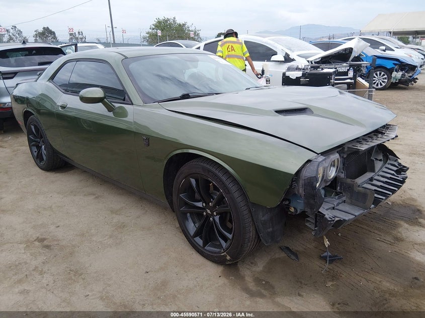 2018 DODGE CHALLENGER SXT PLUS | 2C3CDZAGXJH334670 | UPCARS