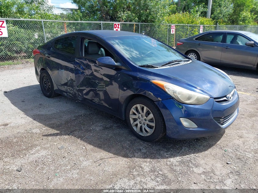 2013 HYUNDAI ELANTRA GLS | KMHDH4AE0DU495788 | UPCARS