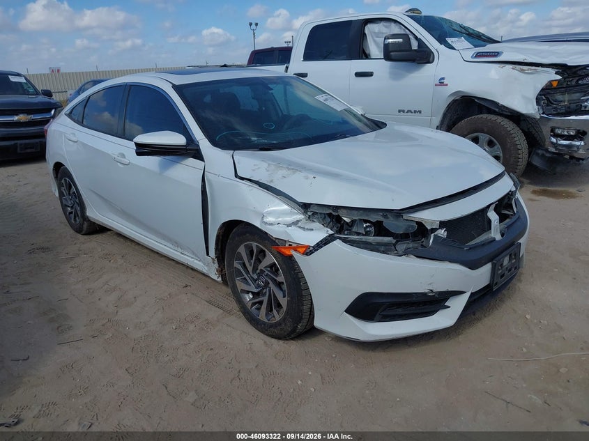 2018 HONDA CIVIC EX | 2HGFC2F70JH542571 | UPCARS