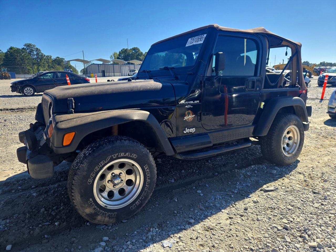 1998 JEEP WRANGLER SAHARA | 1J4FY49S8WP794173 | UPCARS