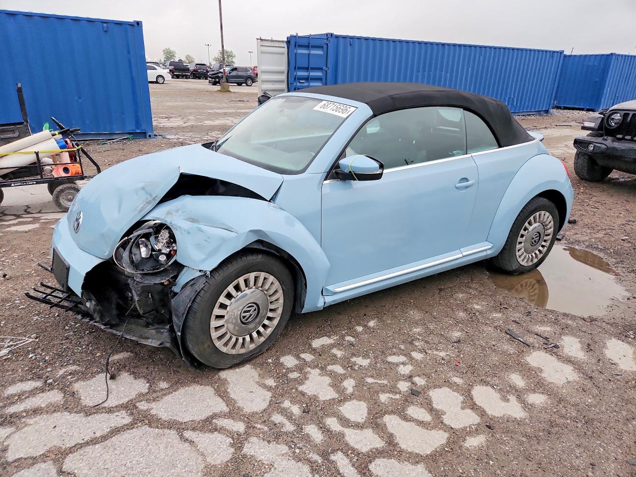 2014 VOLKSWAGEN BEETLE | 3VW5P7AT7EM806177 | UPCARS