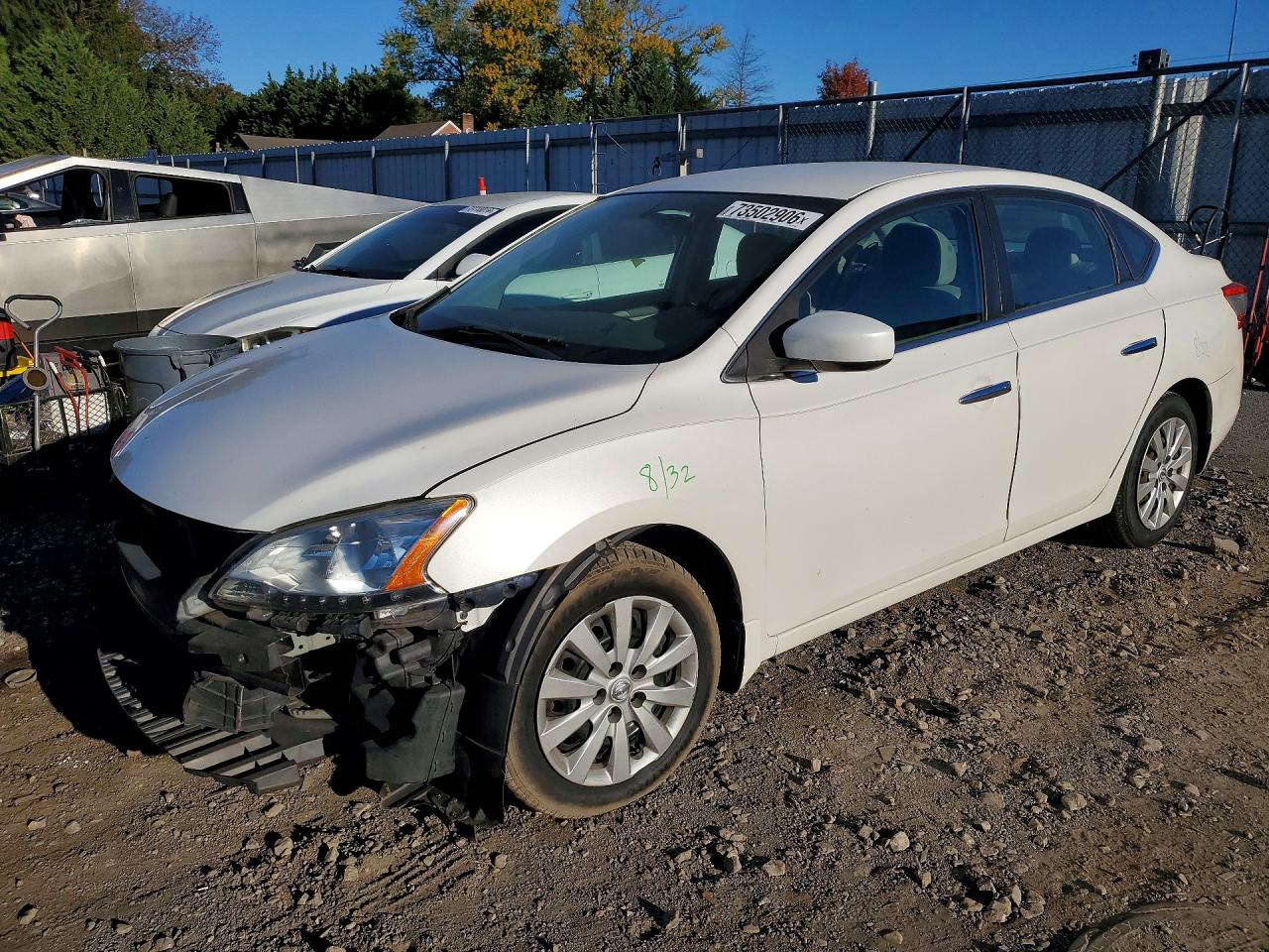 2013 NISSAN SENTRA S | 3N1AB7AP0DL791709 | UPCARS