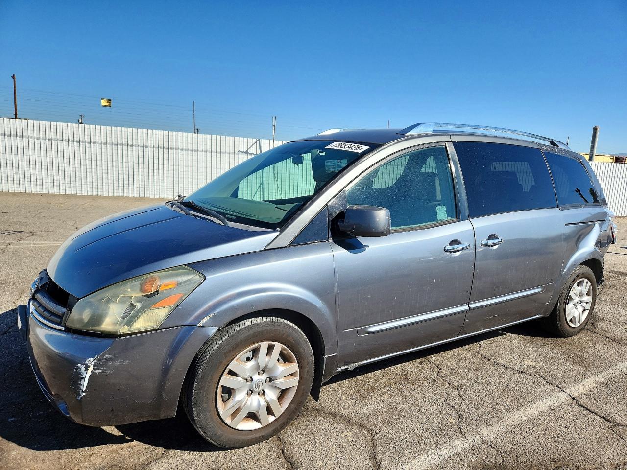 2007 NISSAN QUEST 3.5 | 5N1BV28UX7N123648 | UPCARS