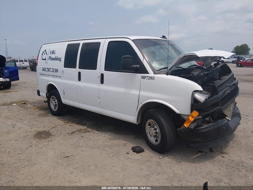 2024 CHEVROLET EXPRESS CARGO RWD 2500 REGULAR WHEELBASE WT | 1GCWGAFPXR1232211 | UPCARS