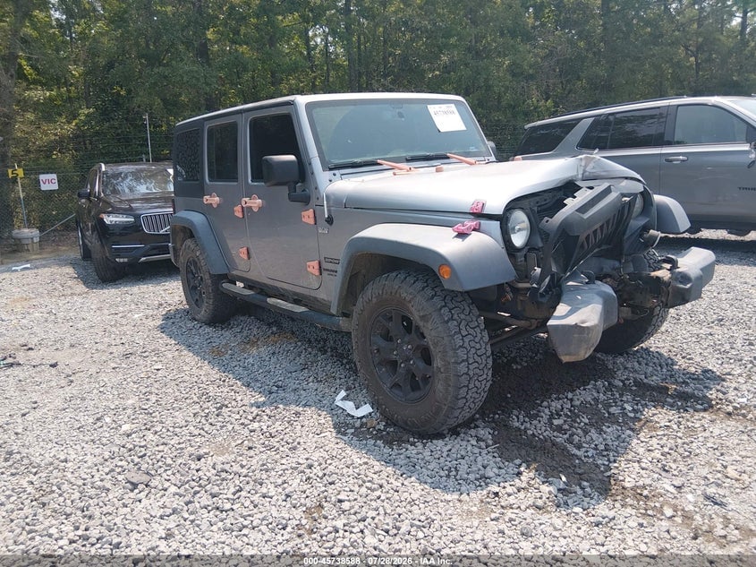 2017 JEEP WRANGLER UNLIMITED SPORT | 1C4HJWDG6HL586370 | UPCARS