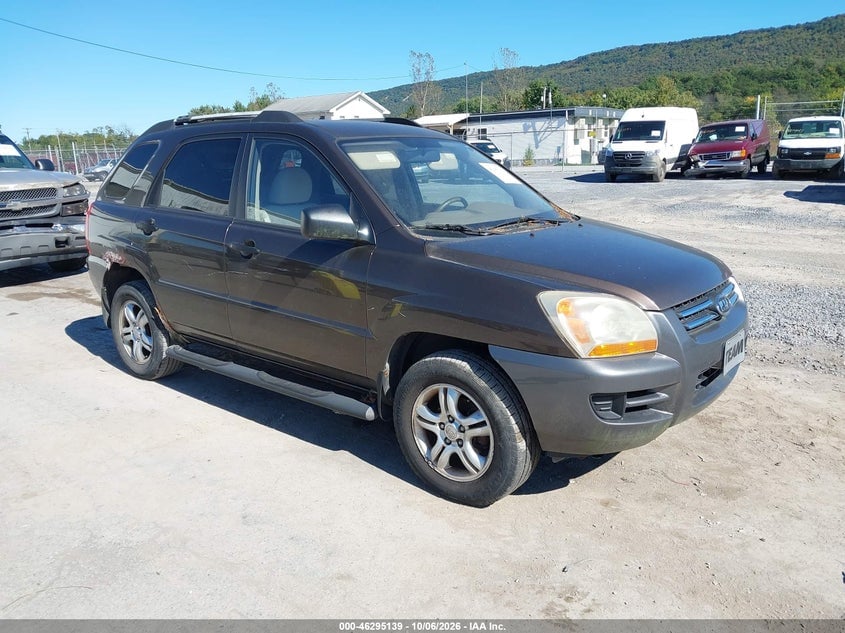 2008 KIA SPORTAGE LX V6 | KNDJE723787533925 | UPCARS