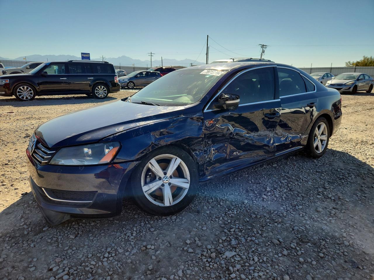 2014 VOLKSWAGEN PASSAT SE | 1VWBT7A31EC108826 | UPCARS