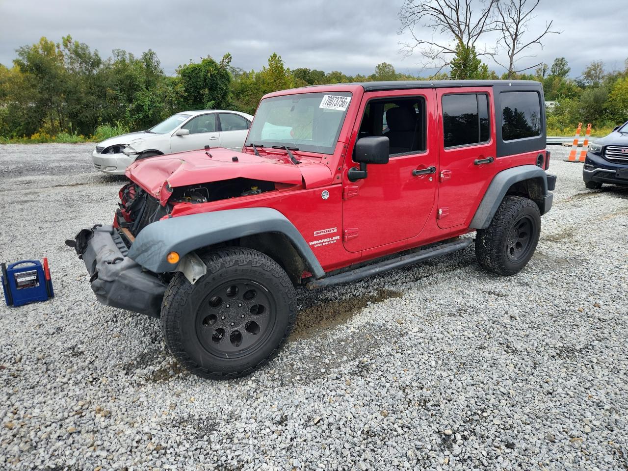 2012 JEEP WRANGLER SPORT | 1C4BJWDG9CL243065 | UPCARS