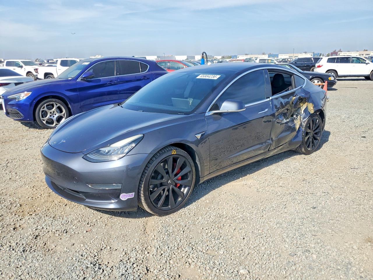 2019 TESLA MODEL 3 | 5YJ3E1EB7KF392770 | UPCARS