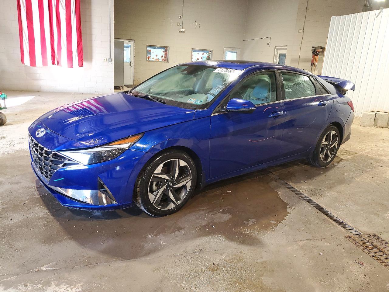2022 HYUNDAI ELANTRA LIMITED | 5NPLP4AG8NH076393 | UPCARS