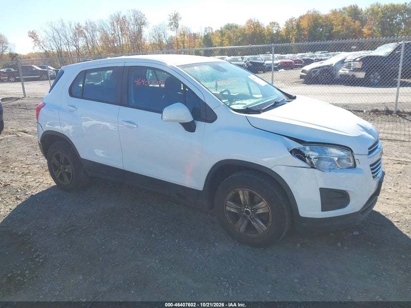 2015 CHEVROLET TRAX 1LS | KL7CJPSB1FB103827 | UPCARS