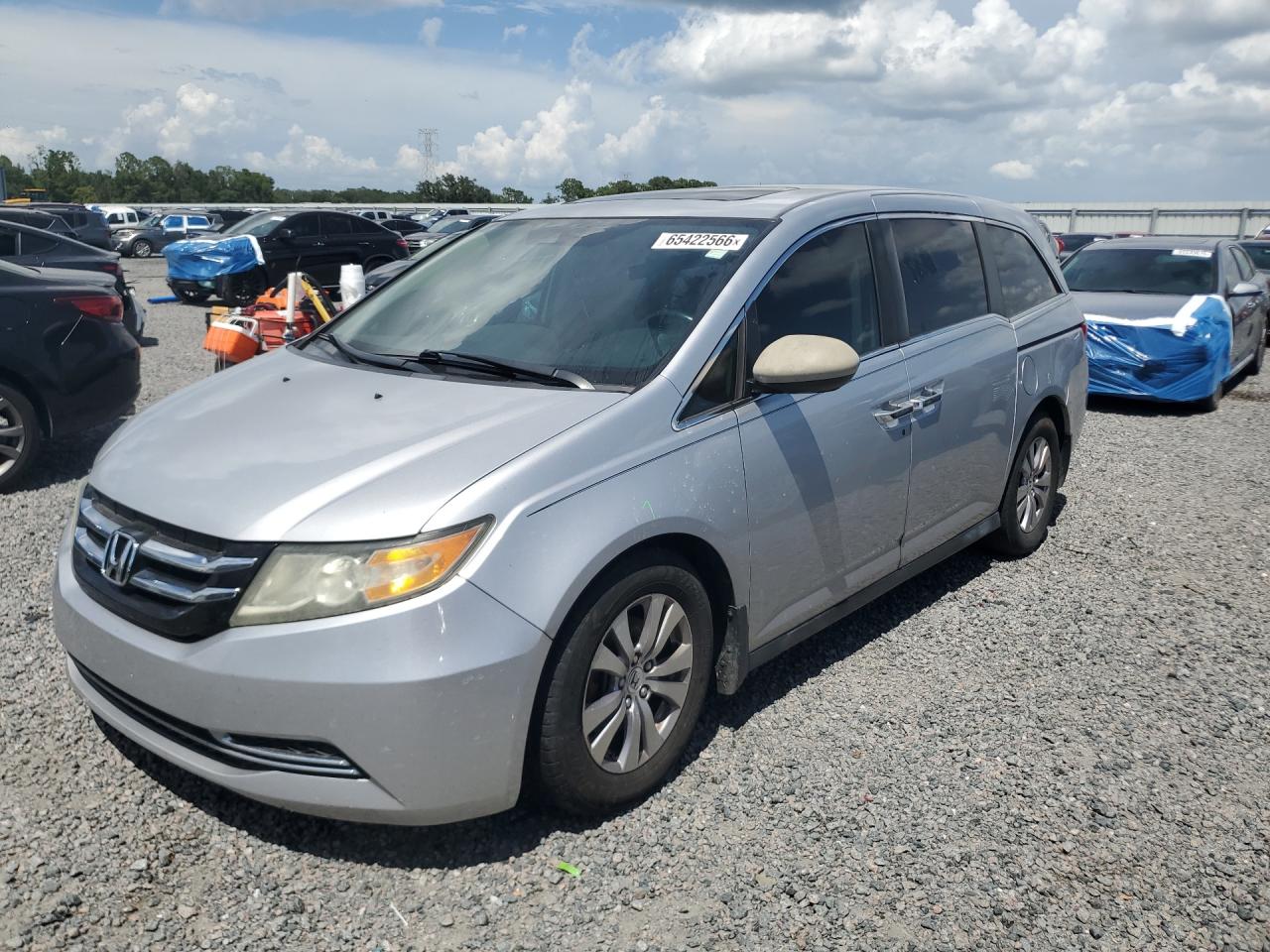 2014 HONDA ODYSSEY EXL | 5FNRL5H62EB025656 | UPCARS