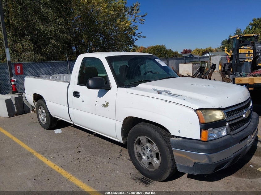 2006 CHEVROLET SILVERADO 1500 WORK TRUCK | 3GCEC14X46G264174 | UPCARS