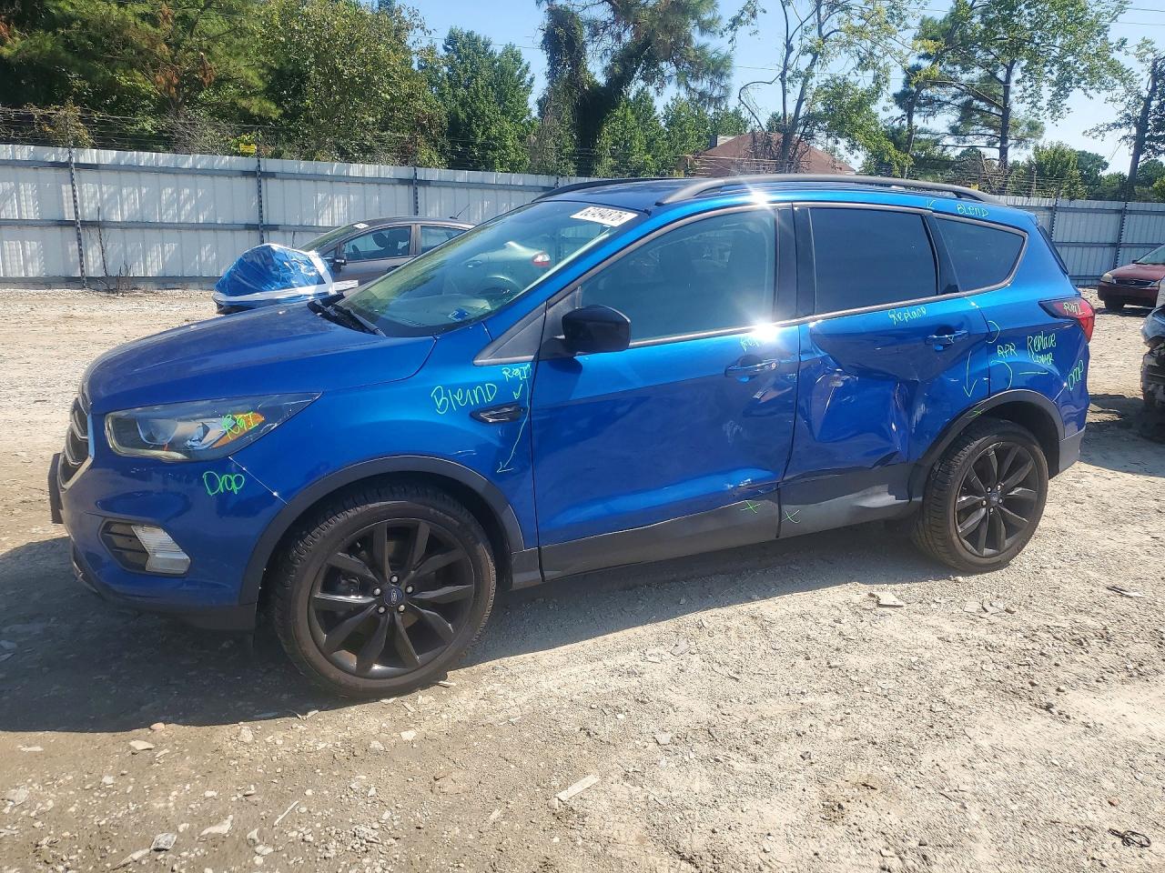 2019 FORD ESCAPE SE | 1FMCU9GD6KUC47125 | UPCARS