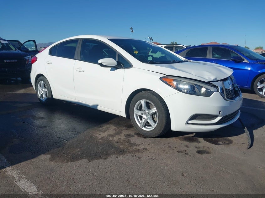 2016 KIA FORTE LX | KNAFK4A67G5614455 | UPCARS