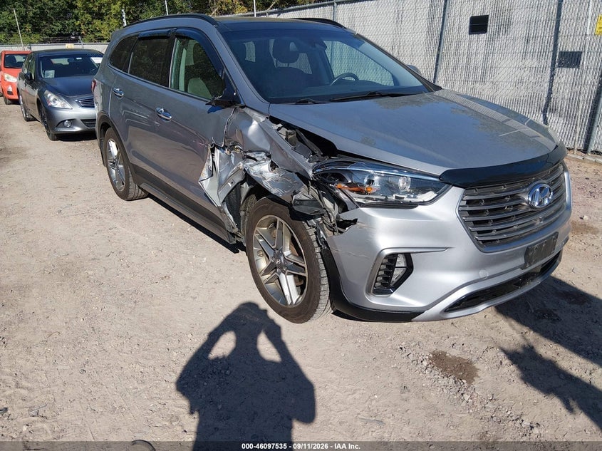 2017 HYUNDAI SANTA FE LIMITED ULTIMATE | KM8SRDHFXHU227839 | UPCARS