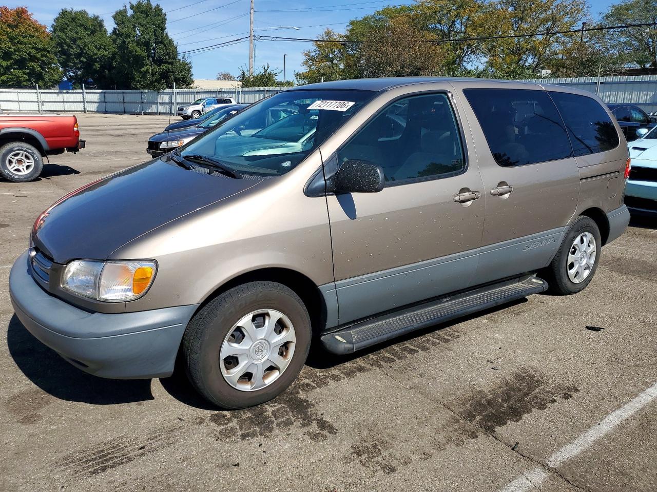 1999 TOYOTA SIENNA CE | 4T3ZF19C8XU137816 | UPCARS
