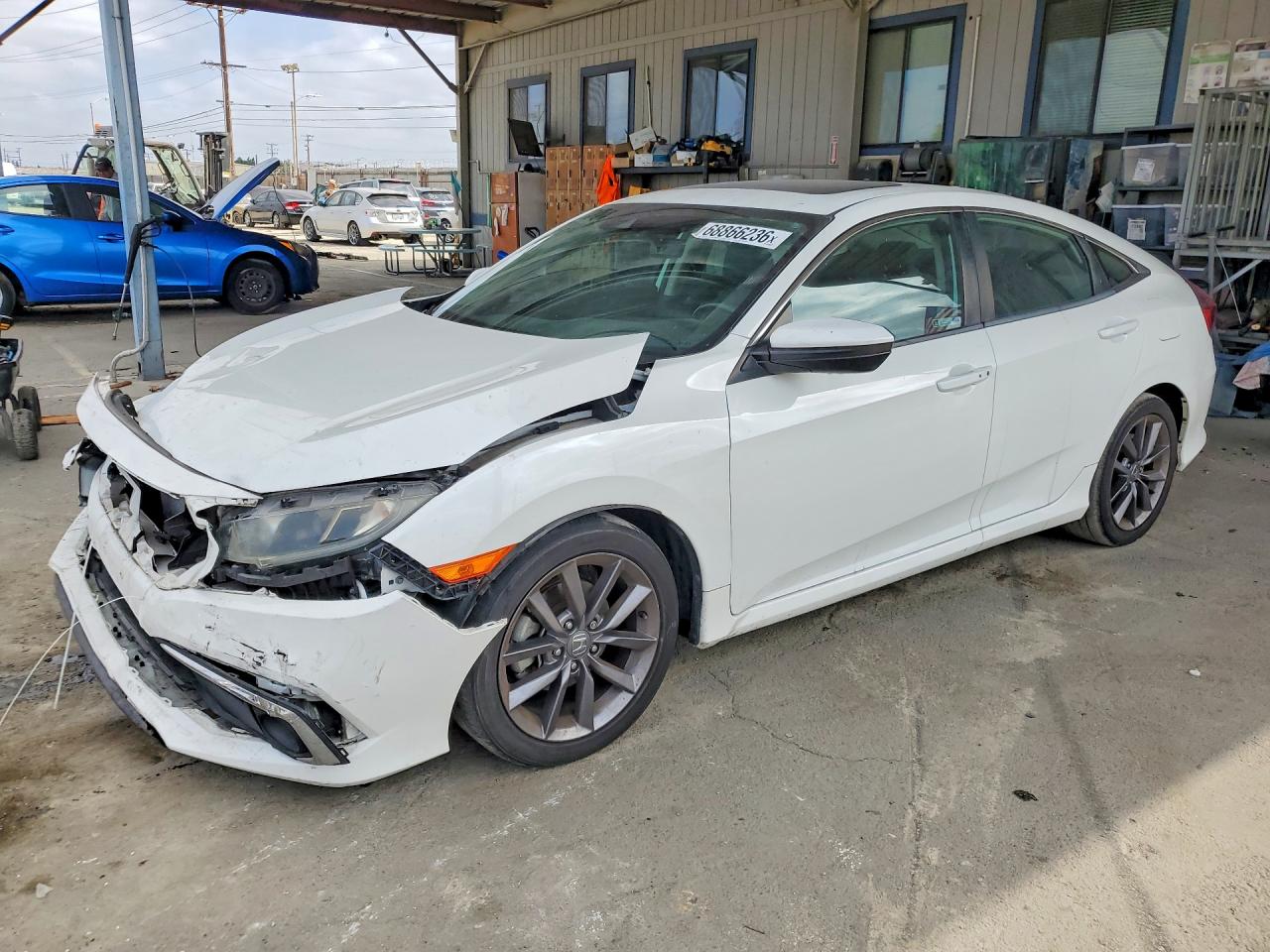 2020 HONDA CIVIC EXL | 19XFC1F71LE204653 | UPCARS