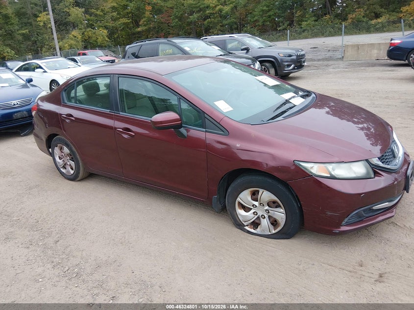 2015 HONDA CIVIC LX | 19XFB2F59FE043206 | UPCARS