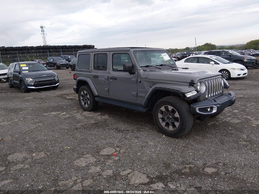 2023 JEEP WRANGLER 4-DOOR SAHARA 4X4 | 1C4HJXEG1PW545937 | UPCARS
