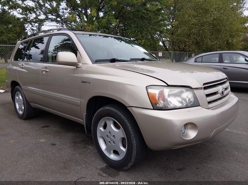 2005 TOYOTA HIGHLANDER LIMITED V6 | JTEEP21A450089417 | UPCARS