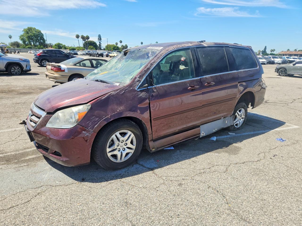 2007 HONDA ODYSSEY EX | 5FNRL38497B118065 | UPCARS