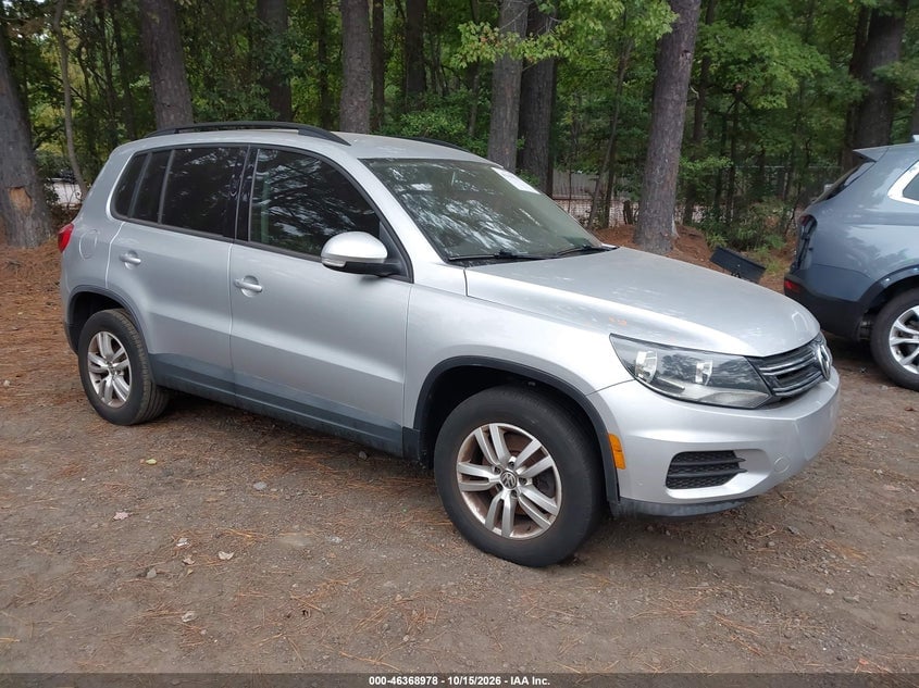 2016 VOLKSWAGEN TIGUAN S | WVGAV7AX9GW544266 | UPCARS