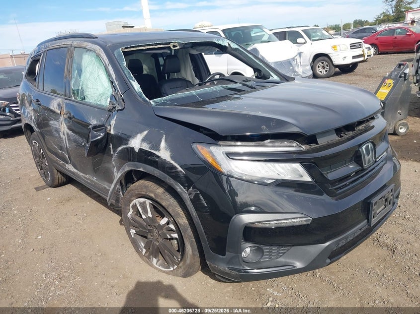 2022 HONDA PILOTO AWD BLACK EDITION | 5FNYF6H76NB006934 | UPCARS