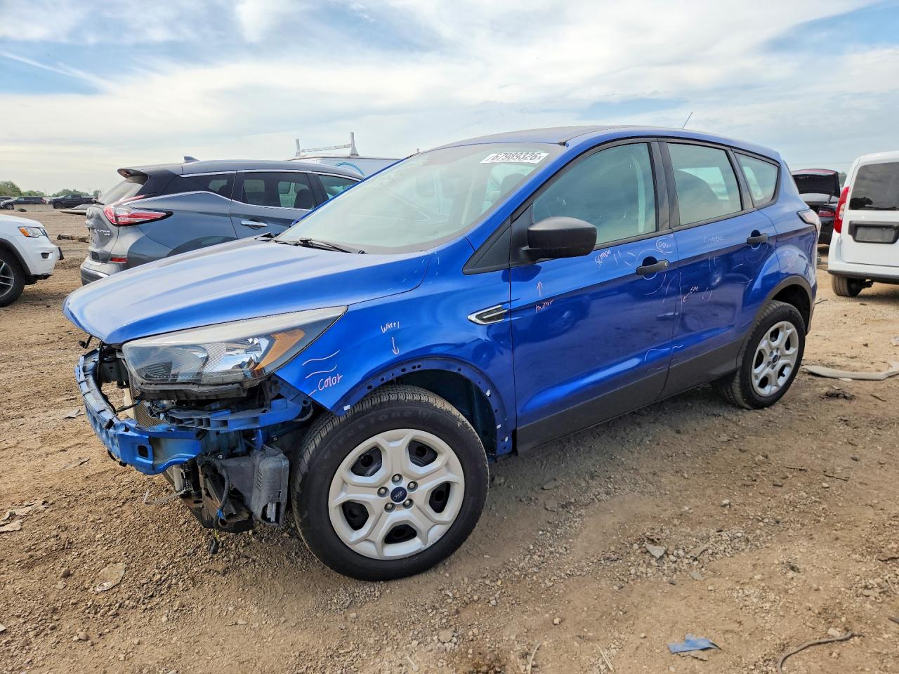 2018 FORD ESCAPE S | 1FMCU0F74JUA18173 | UPCARS