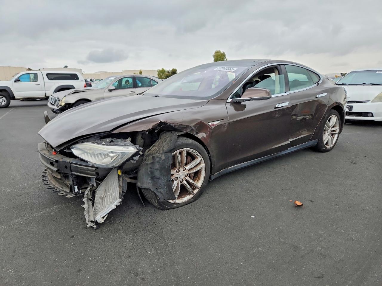 2014 TESLA MODEL S | 5YJSA1S17EFP29414 | UPCARS