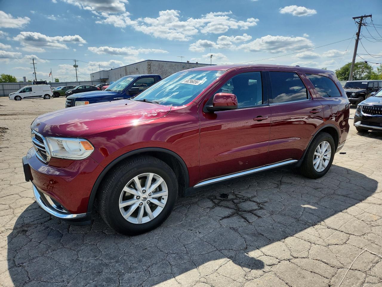 2019 DODGE DURANGO SXT | 1C4RDHAG7KC806652 | UPCARS
