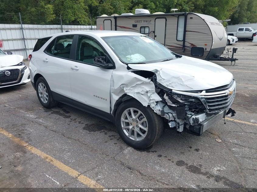 2024 CHEVROLET EQUINOX FWD LS | 3GNAXHEG5RL336044 | UPCARS