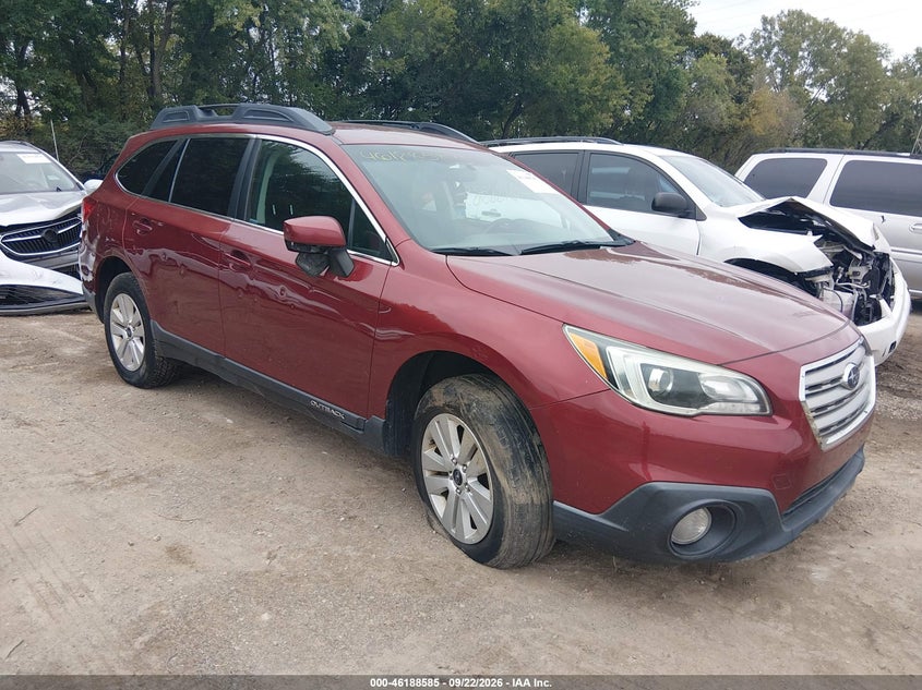 2016 SUBARU OUTBACK 2.5I PREMIUM | 4S4BSACC5G3336827 | UPCARS