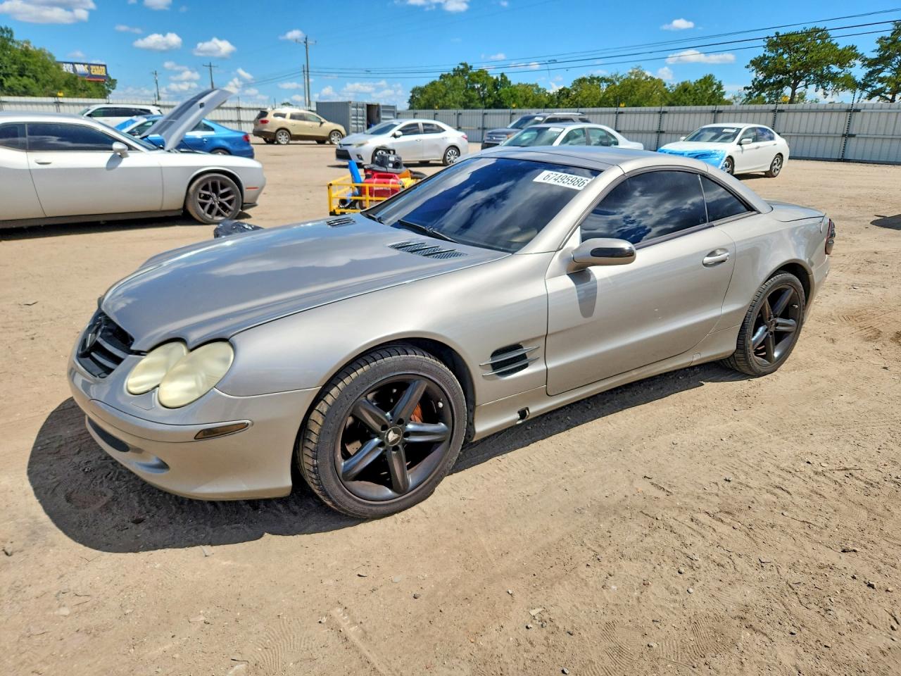 2004 MERCEDES-BENZ SL-CLASS 500 | WDBSK75FX4F075542 | UPCARS
