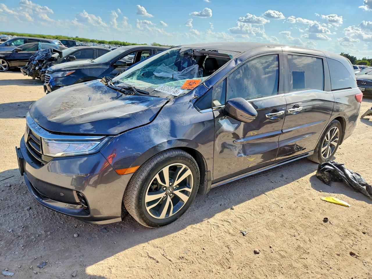 2023 HONDA ODYSSEY TOURING | 5FNRL6H84PB017908 | UPCARS