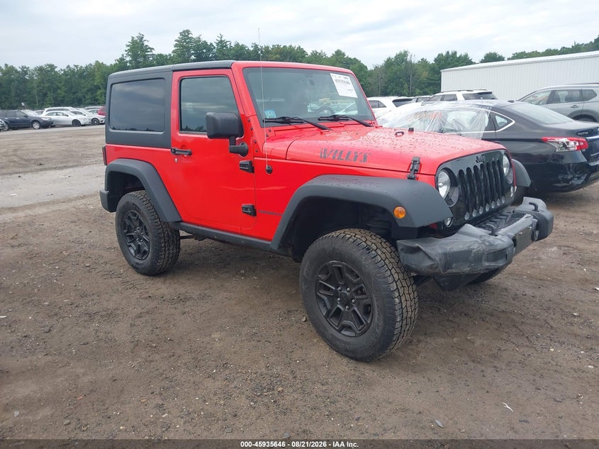 2016 JEEP WRANGLER WILLYS WHEELER | 1C4AJWAG1GL302440 | UPCARS