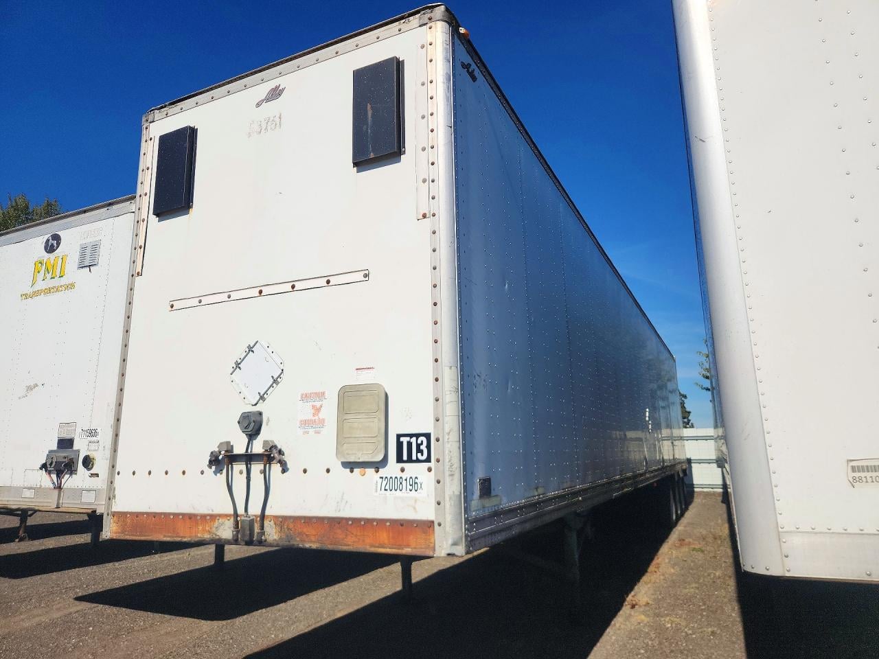 1996 ALLOY UNKNOWN ATVT-53-3 DRY VAN TRAILER | 1ALSD038XTS960125 | UPCARS
