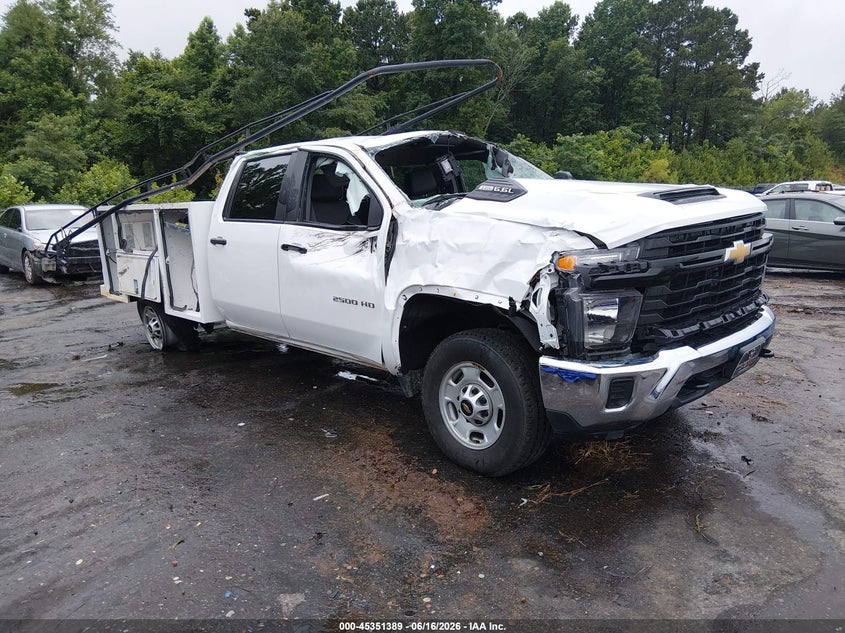 2024 CHEVROLET SILVERADO 2500HD 2WD  LONG BED WORK TRUCK | 1GB1WLE76RF468209 | UPCARS