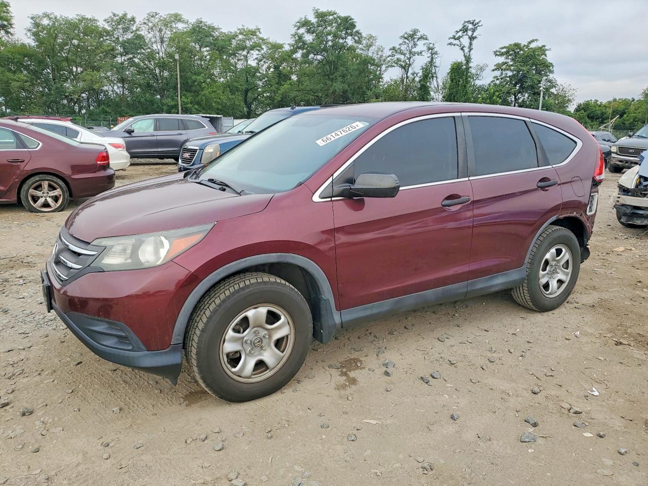 2014 HONDA CRV LX | 5J6RM3H34EL027021 | UPCARS