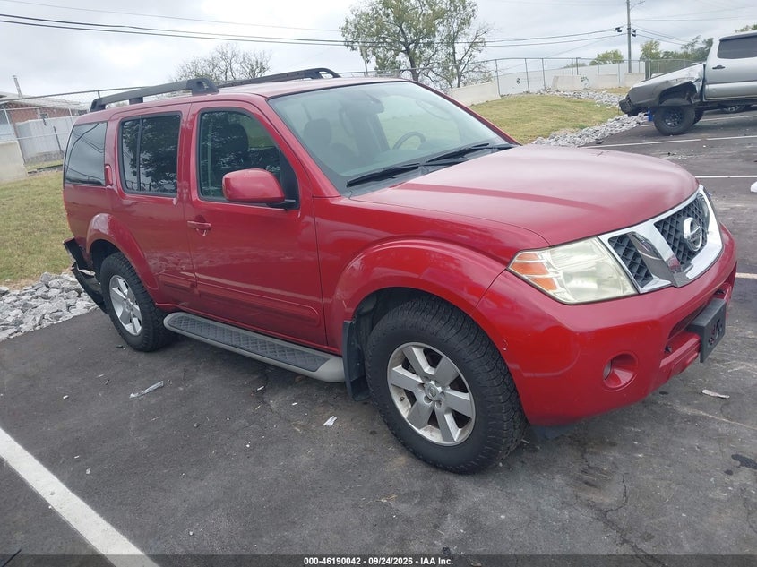 2010 NISSAN PATHFINDER SE | 5N1AR1NB7AC606479 | UPCARS