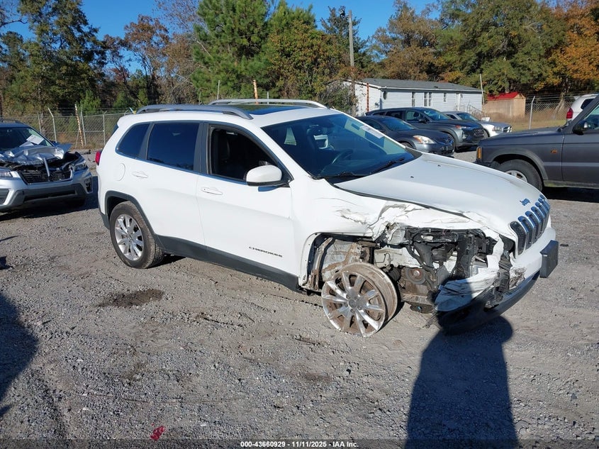 2014 JEEP CHEROKEE LIMITED | 1C4PJMDS4EW240803 | UPCARS