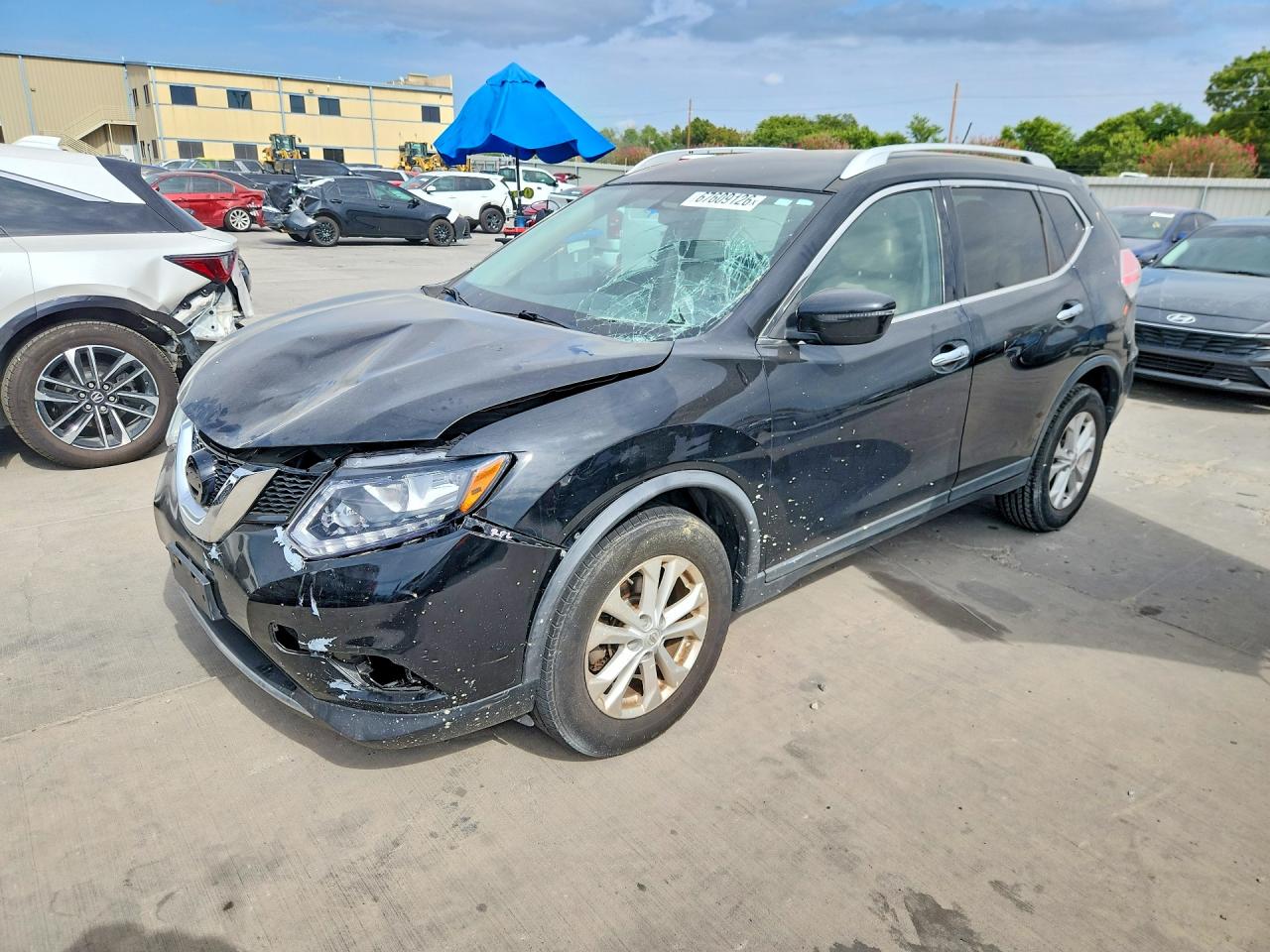 2016 NISSAN ROGUE SV | KNMAT2MT5GP661617 | UPCARS