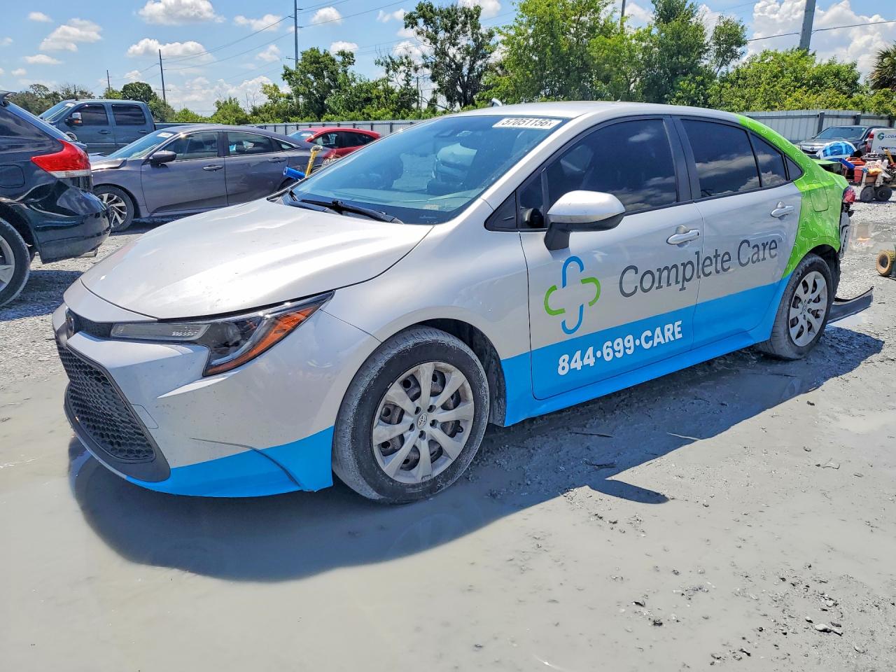 2022 TOYOTA COROLLA LE | JTDEPMAE2NJ229672 | UPCARS