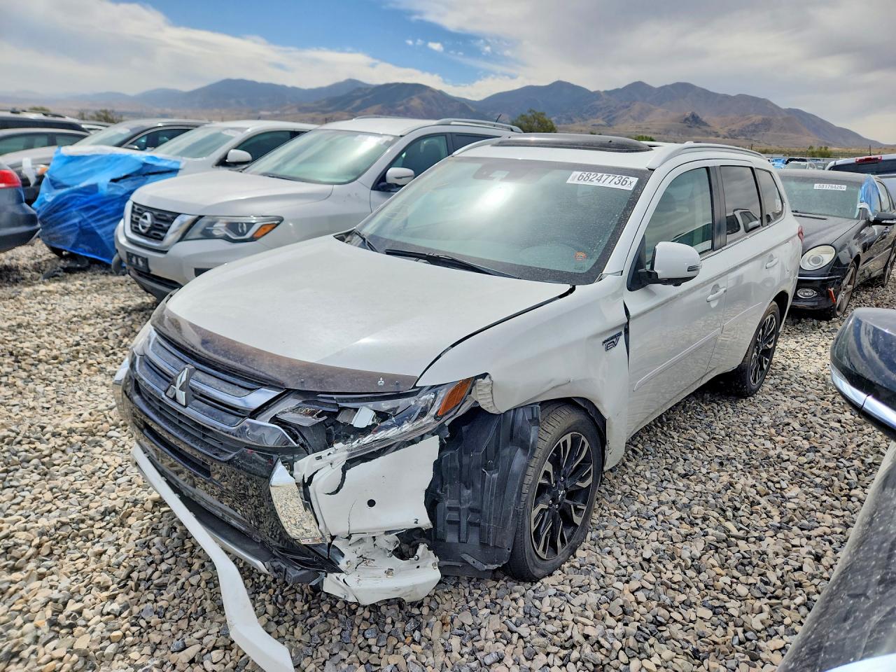 2018 MITSUBISHI OUTLANDER SE | JA4J24A55JZ029372 | UPCARS