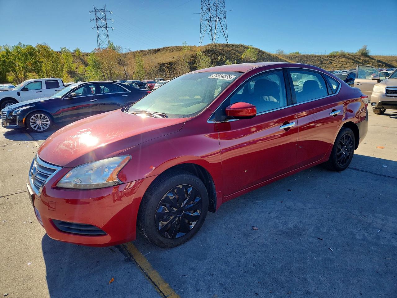 2014 NISSAN SENTRA SV | 3N1AB7AP1EY327736 | UPCARS