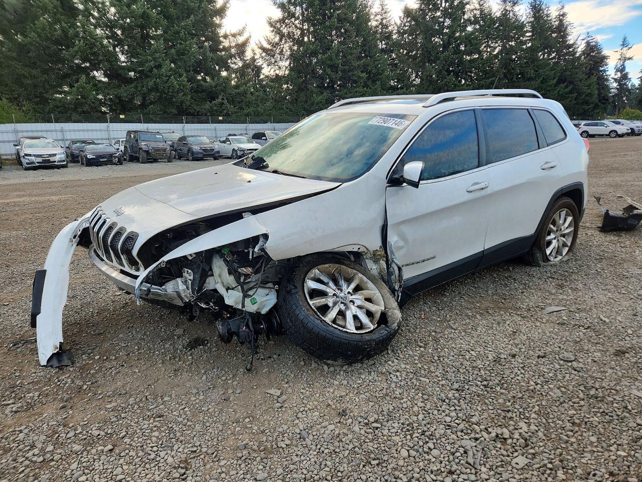 2015 JEEP CHEROKEE LIMITED | 1C4PJMDS2FW594028 | UPCARS