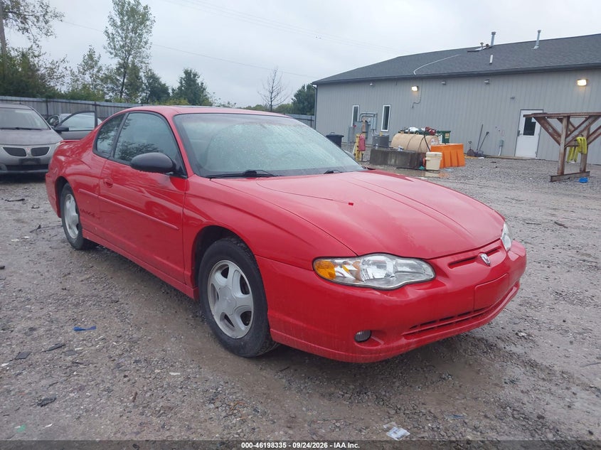 2002 CHEVROLET MONTE CARLO SS | 2G1WX15K629227541 | UPCARS