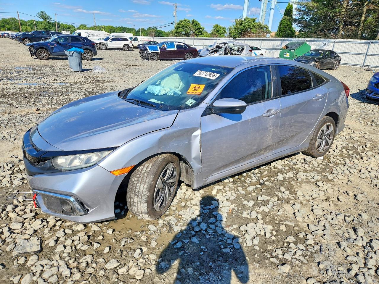 2021 HONDA CIVIC LX | 2HGFC2F6XMH514403 | UPCARS
